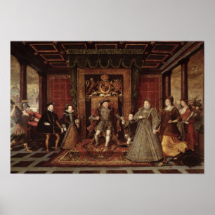 Die Familie von Heinrich VIII.: Poster