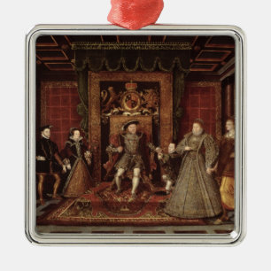 Die Familie von Henry VIII: Ornament Aus Metall