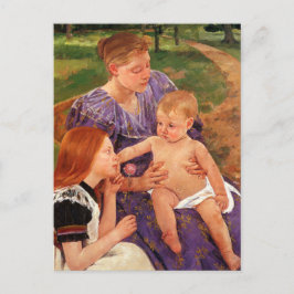 Die Familie von Mary Cassatt Postcard Postkarte