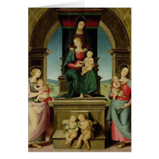 Die Familie von St Anne, c.1507 (Vorne)