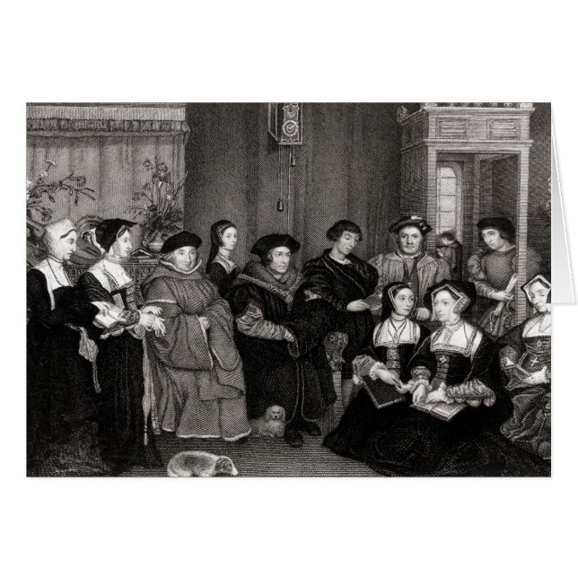 Die Familie von Thomas More (Vorderseite (Horizontal))