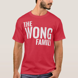 Die Familie Wong Wong Nachname Wong Nachname 1 T-Shirt