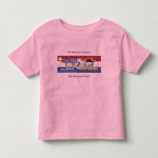 Die Familien-Kindertagesstätte unser Kindes Kleinkind T-shirt