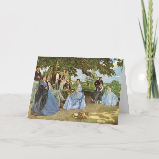 Die Family Wiedersehen | Fré dé Bazille Karte (Vorderseite)