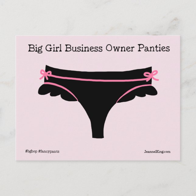 Die Fancypants BGBOP's. Postkarte (Vorderseite)