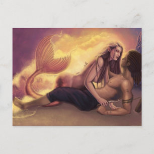 Die Fänge der Siren Postkarte