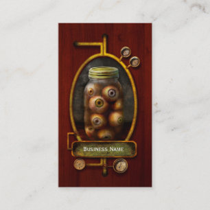 Die Fantasie - gruselig - ich habe immer Augen fü Visitenkarte