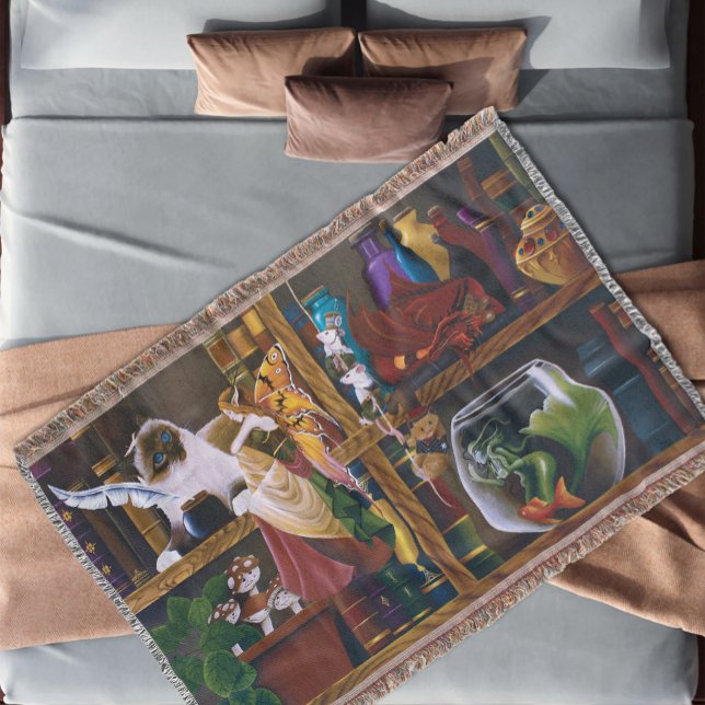 Die Fantasiebibliothek der Zauberer Decke (Von Creator hochgeladen)