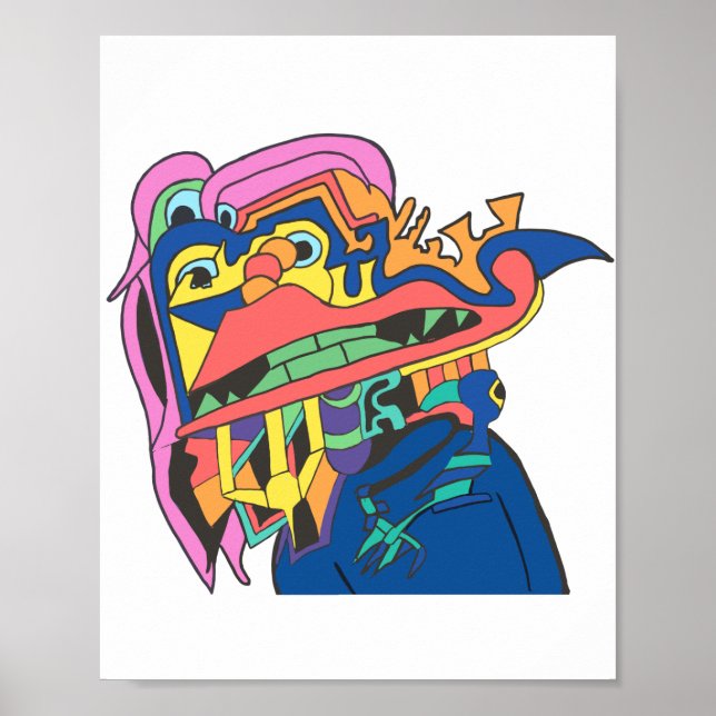 Die Farbbrise Poster (Vorne)