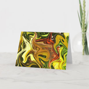 Die Farbe der Notizkarte für den Fall Dankeskarte