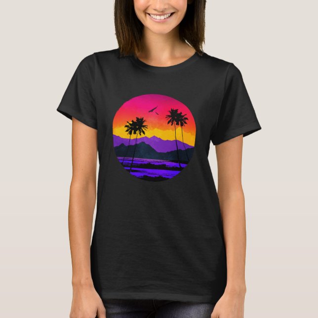 Die Farbe der Palmen im Paradies T-Shirt (Vorderseite)
