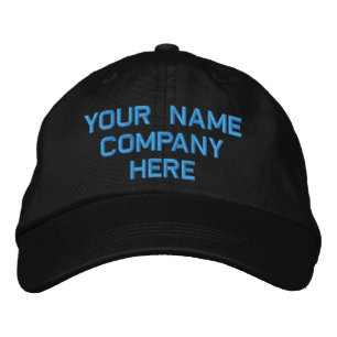 Die Farbe des benutzerdefinierten Textnamens hat d Bestickte Baseballkappe