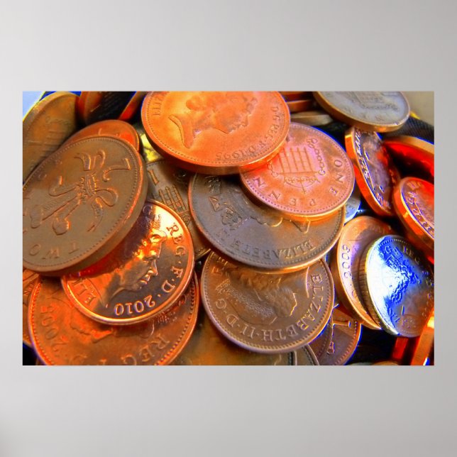 Die Farbe des Geldes Poster (Vorne)