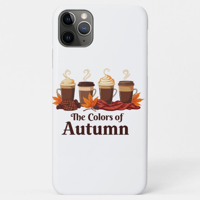 Die Farbe des Kürbisspeckkaffees im Herbst Case-Mate iPhone Hülle (Rückseite)