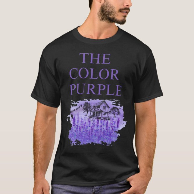 Die Farbe Lila T-Shirt (Vorderseite)