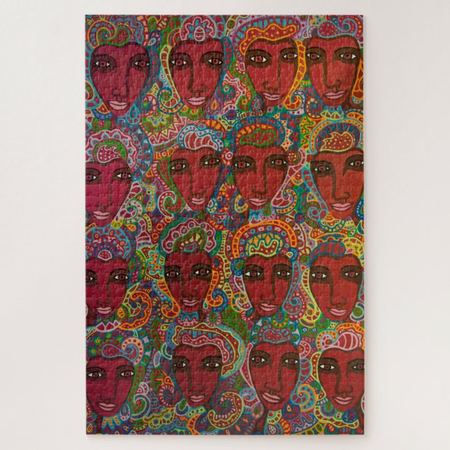 Die Farbe von Liebe 2 Puzzle (Vertikal)