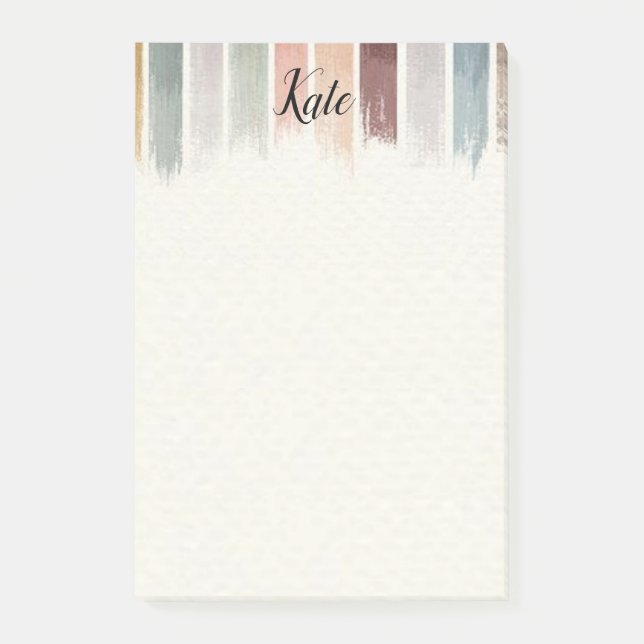 Die Farben der Erde nach den Notizen (Vorderseite)