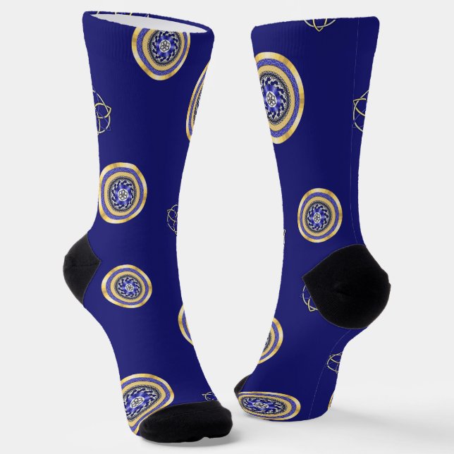 Die Farben der neuen Jahre Socken (Gewinkelt)