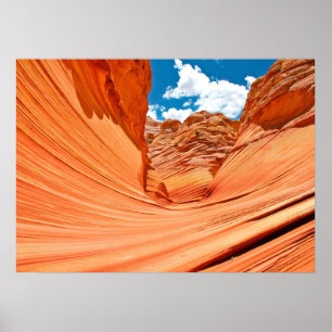 Die Farben der Welle Poster