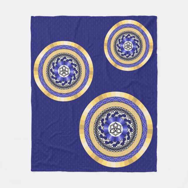 Die Farben des Fleece Blankets in den neuen Jahren (Vorderseite)