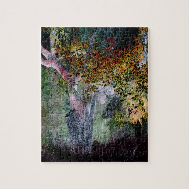 Die Farben des Herbstes.... Puzzle (Vertikal)