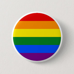 Die Farben des Regenbogens Button
