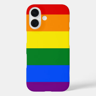 Die Farben des Regenbogens iPhone 16 Hülle