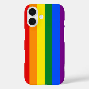 Die Farben des Regenbogens iPhone 16 Hülle