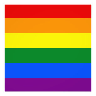 Die Farben des Regenbogens Fotodruck