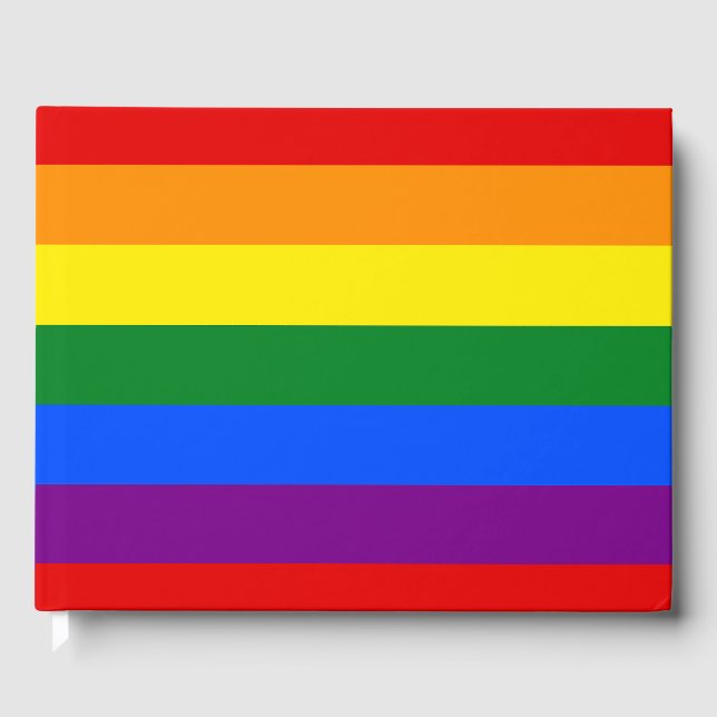 Die Farben des Regenbogens Gästebuch (Vorderseite)