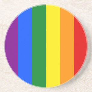 Die Farben des Regenbogens Getränkeuntersetzer