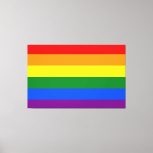 Die Farben des Regenbogens Leinwanddruck