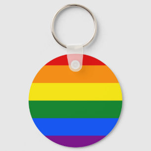 Die Farben des Regenbogens Schlüsselanhänger