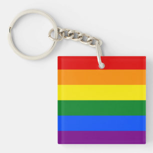 Die Farben des Regenbogens Schlüsselanhänger