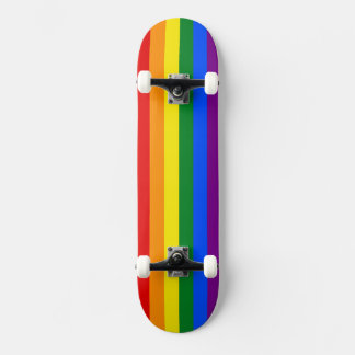 Die Farben des Regenbogens Skateboard