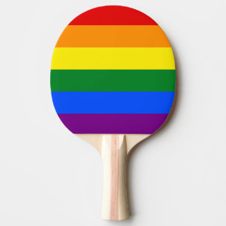 Die Farben des Regenbogens Tischtennis Schläger