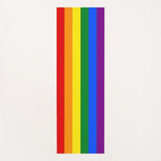 Die Farben des Regenbogens Yogamatte