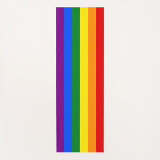 Die Farben des Regenbogens Yogamatte
