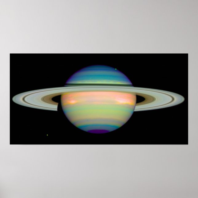Die Farben des Saturns Poster (Vorne)