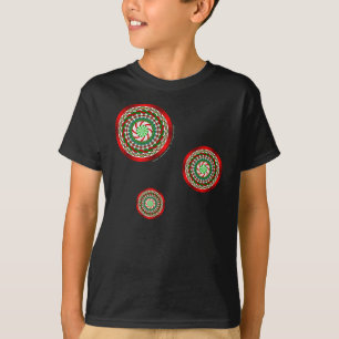 Die Farben des weihnachtlichen kid's and Baby Dark T-Shirt