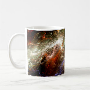 Die Farben in der Serie, Fancy paint. Hintergrund Kaffeetasse