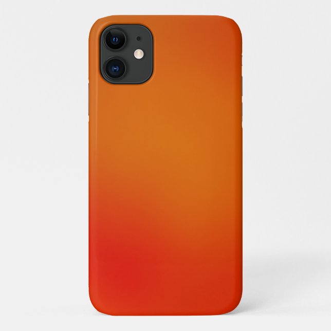 Die Farben orange/rot Case-Mate iPhone Hülle (Rückseite)