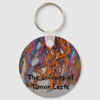 Die Farben Timor-Lestes Schlüsselanhänger
