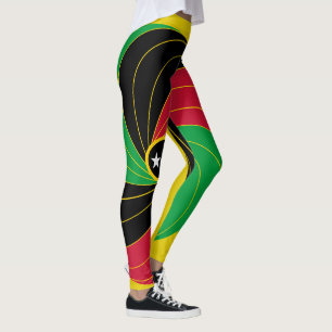 Die Farben von ST. Kitt & Nevis Leggings