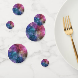 Die farbenfrohe Galaxie Konfetti