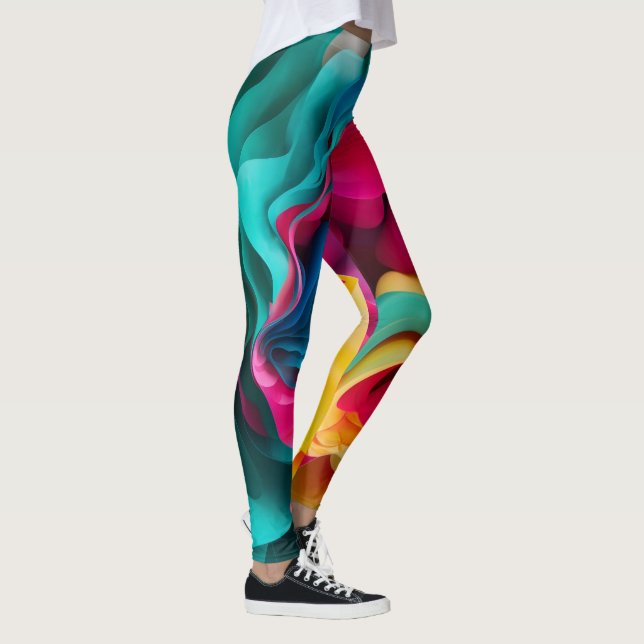 Die farbenfrohe Leggings (Rechts)
