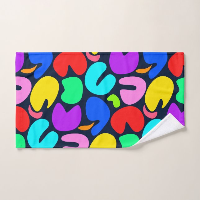 Die Farbfreude (dunkel) Badhandtuch Set (Handtuch)