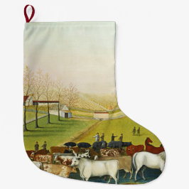 Die Farm Cornell (Landschaft Pennsylvania) Großer Weihnachtsstrumpf