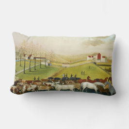 Die Farm Cornell (Landschaft Pennsylvania) Lendenkissen