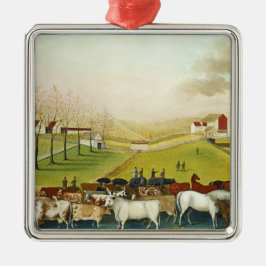 Die Farm Cornell (Landschaft Pennsylvania) Ornament Aus Metall